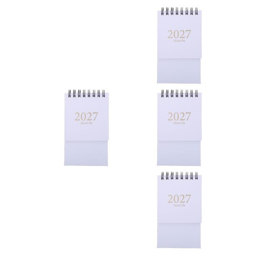 4er set kleiner tischkalender - kleiner,