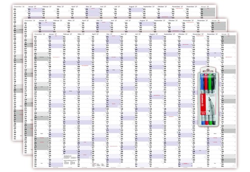 Xxxl wandkalender special - 3x,
