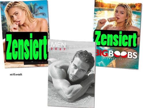 Erotik kalender set - kalender,