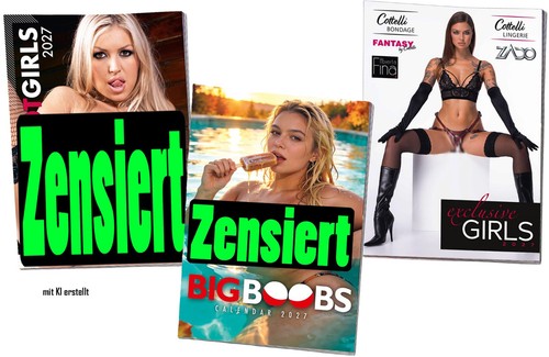 Erotik kalender set - erotik, 3-er