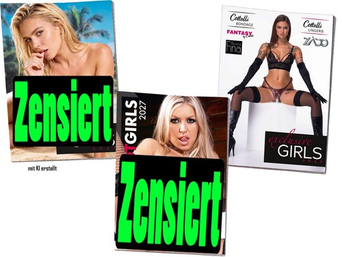 Erotik kalender set pin - kalender, 3-er