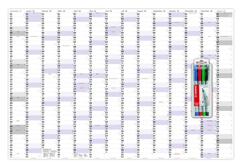 Xxxl wandkalender special - xxxl, a0