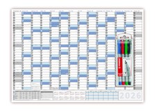 Wandkalender DIN B1 2026 nass