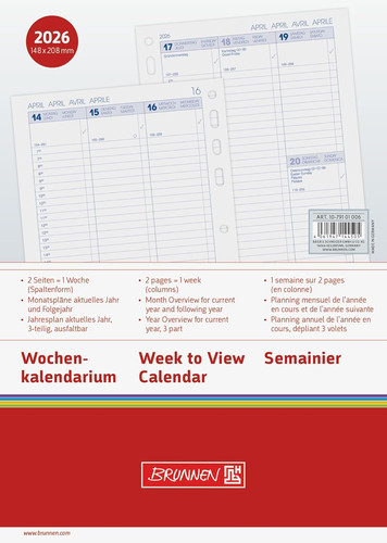 Wochenkalendarium business 26 - business, '26