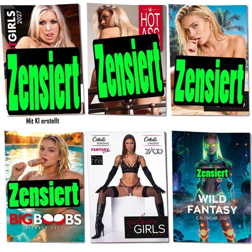 Erotik kalender set pin - set,