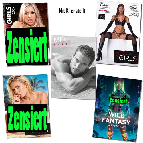 Erotik kalender set pin - kalender,