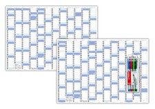 Wandkalender DIN A1 2026 +