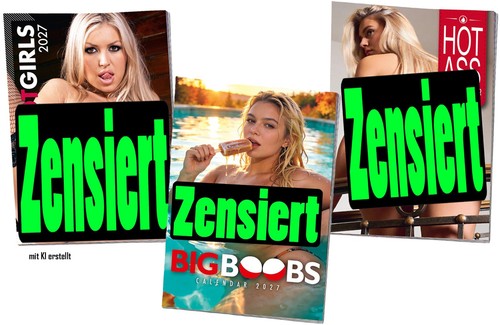 Erotik kalender set - 3-er, pin