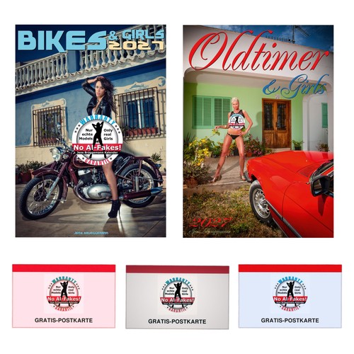 Girls kalender 2027 2er - kalender, set