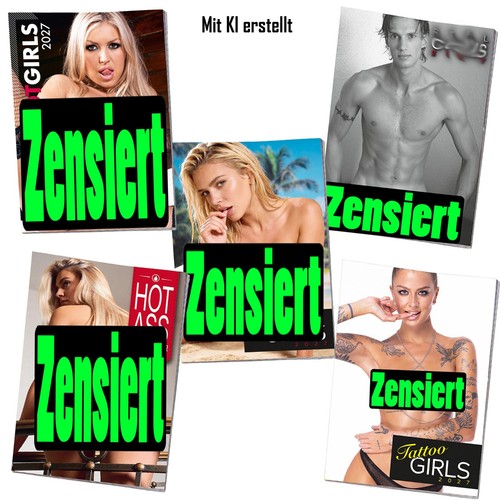 Erotik kalender set pin - kalender, 5-er