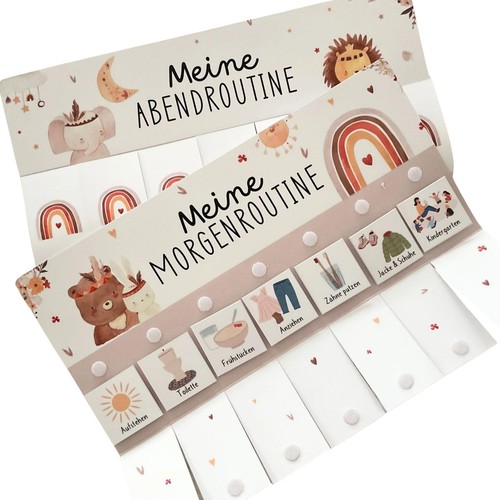 Routineplan kinder morgen - kinder,