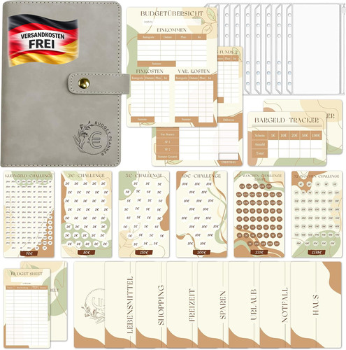 Budgetplaner set mit spar - set,