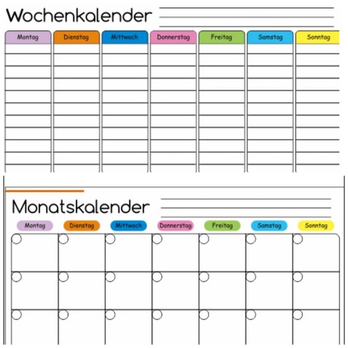 Stück magnetische kalender - 2,