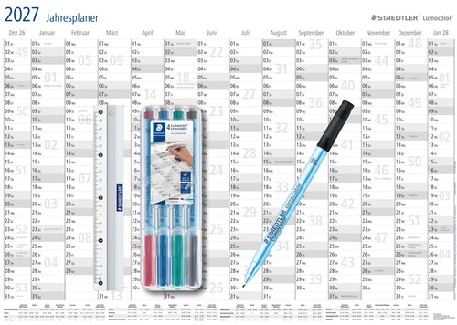 Staedtler jahresplaner - staedtler,