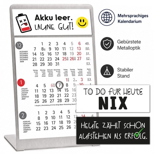 Tischkalender 2027
