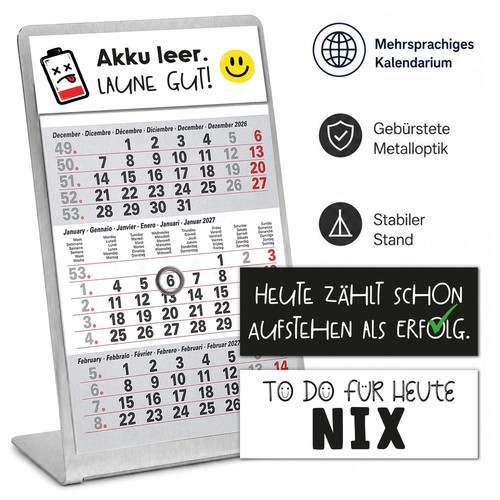 Tischkalender 2027