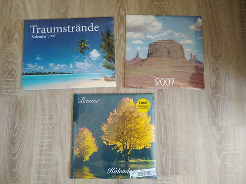 3er set fotokalender kalender - 3er,