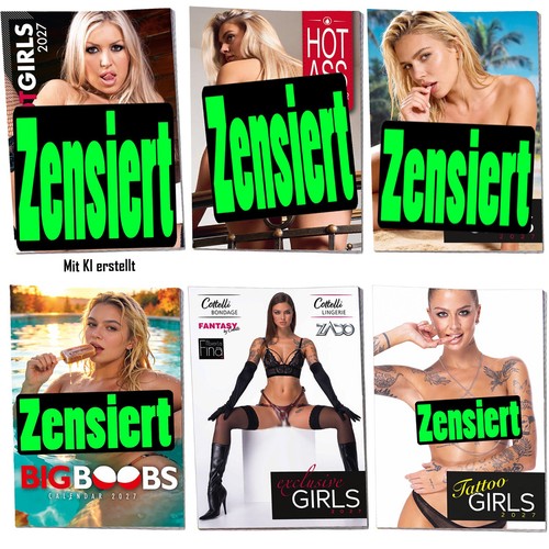 Erotik kalender set pin - kalender,